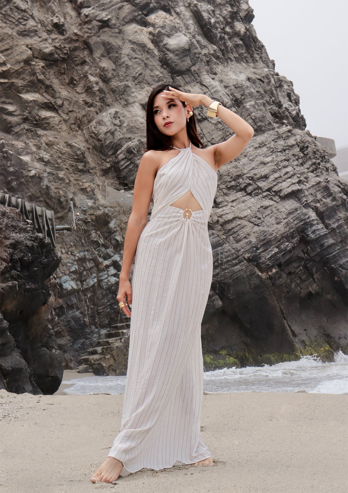 VESTIDO STRIATA