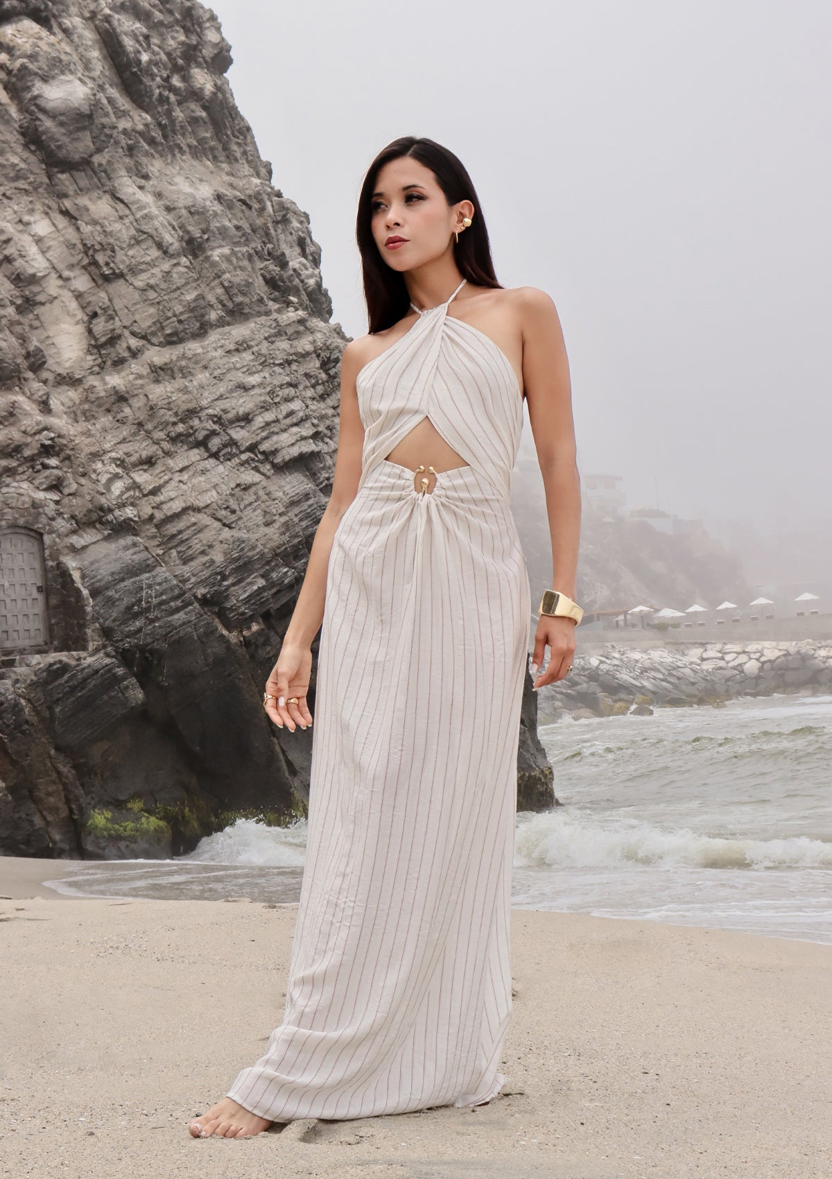 VESTIDO STRIATA