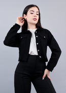 JACKET JEANS NEGRO