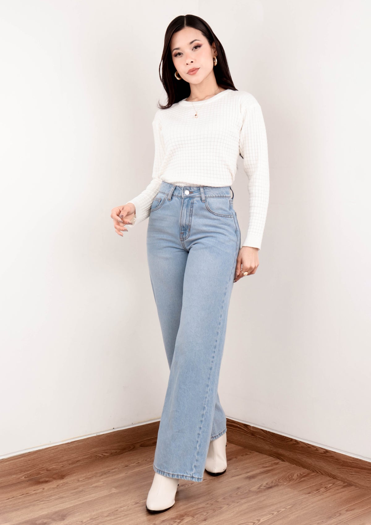WIDE LEG JEANS