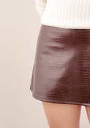 FALDA SHORT BRUNA