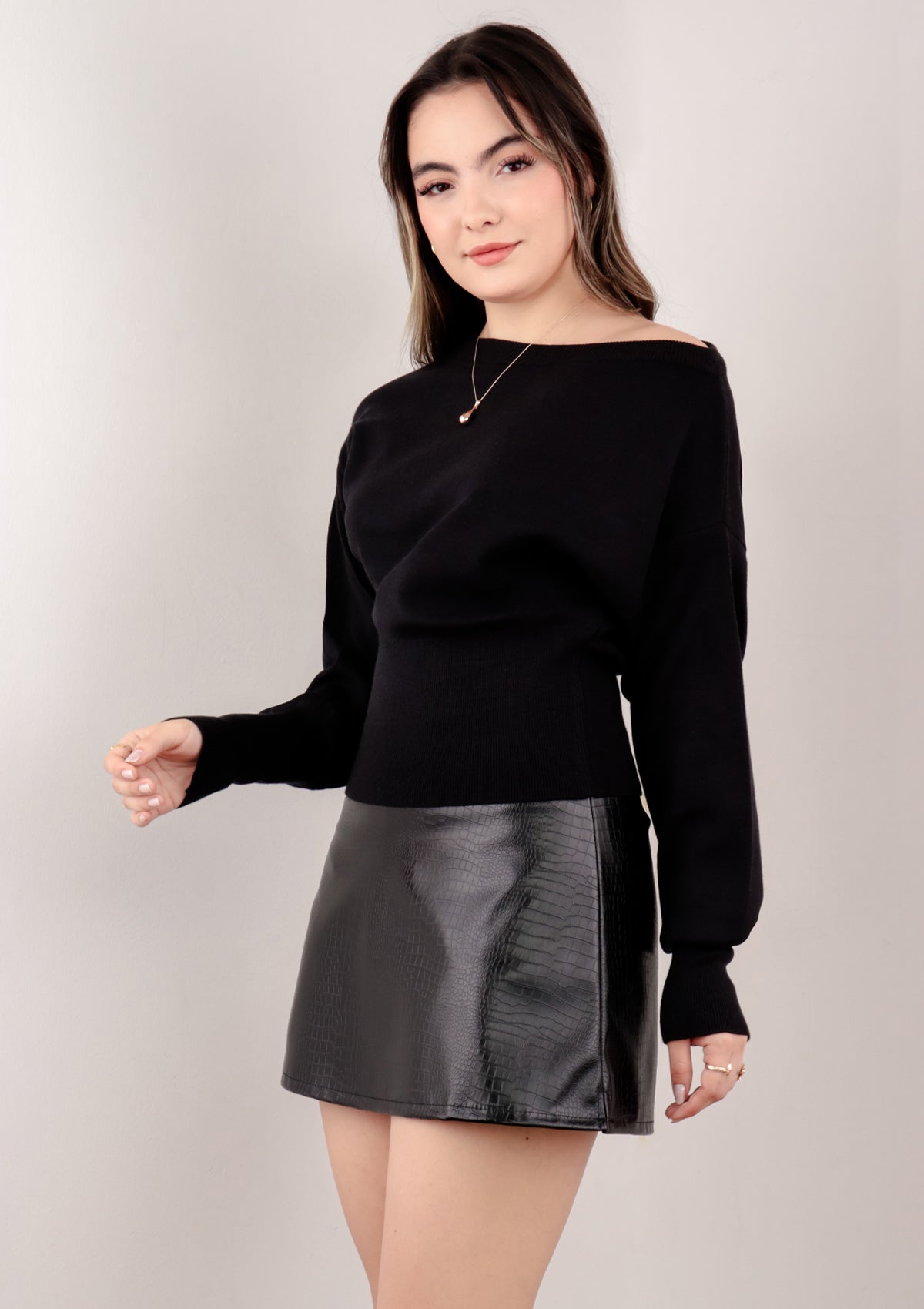 FALDA SHORT BRUNA