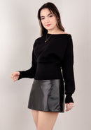 FALDA SHORT BRUNA