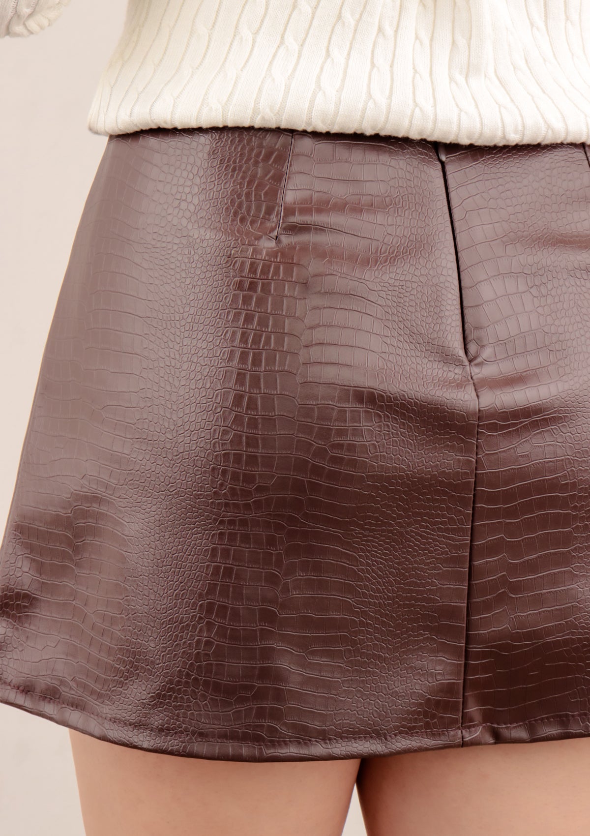 FALDA SHORT BRUNA