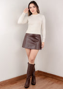 FALDA SHORT BRUNA