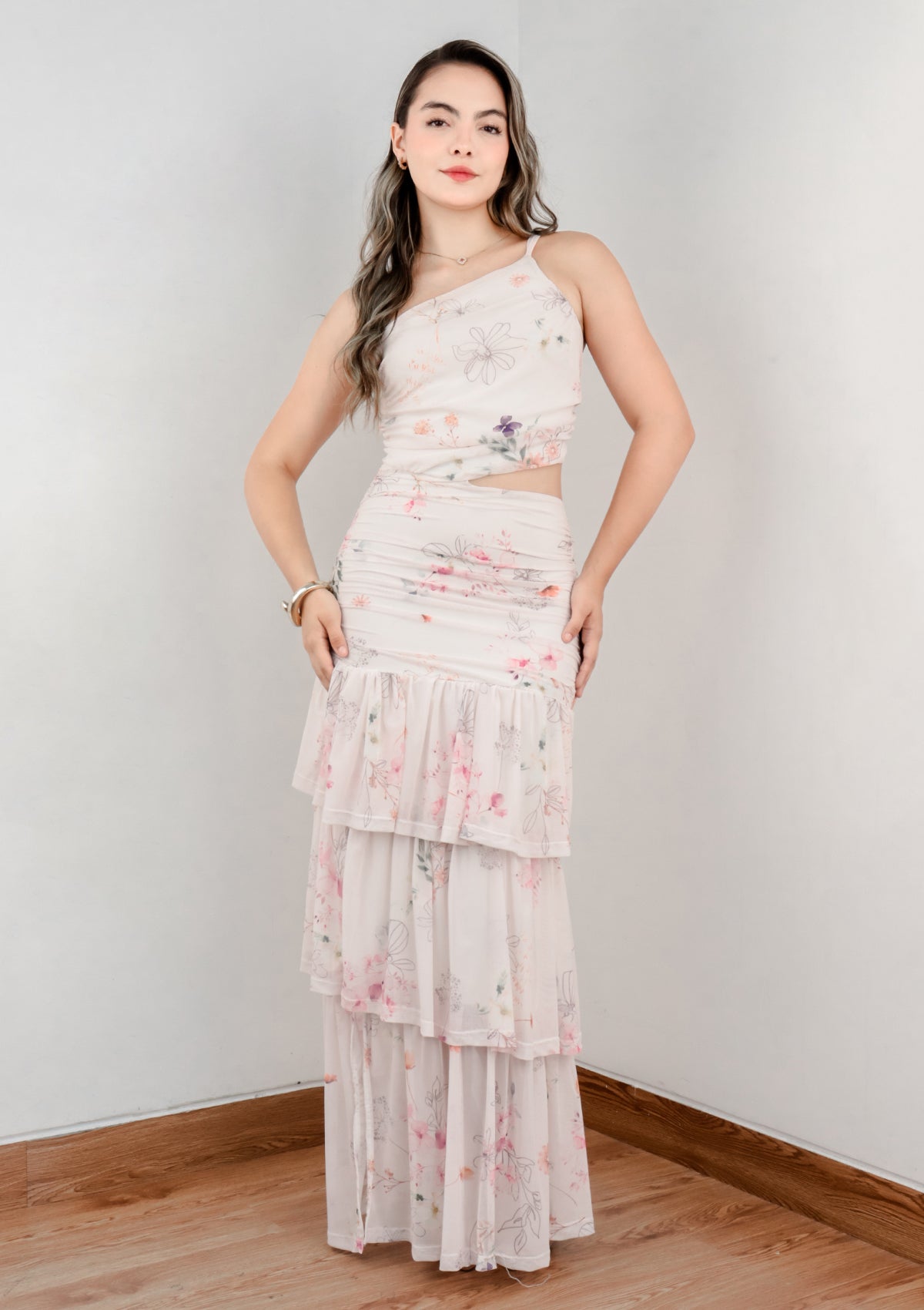 VESTIDO CORAL