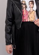 FALDA PLIZADA