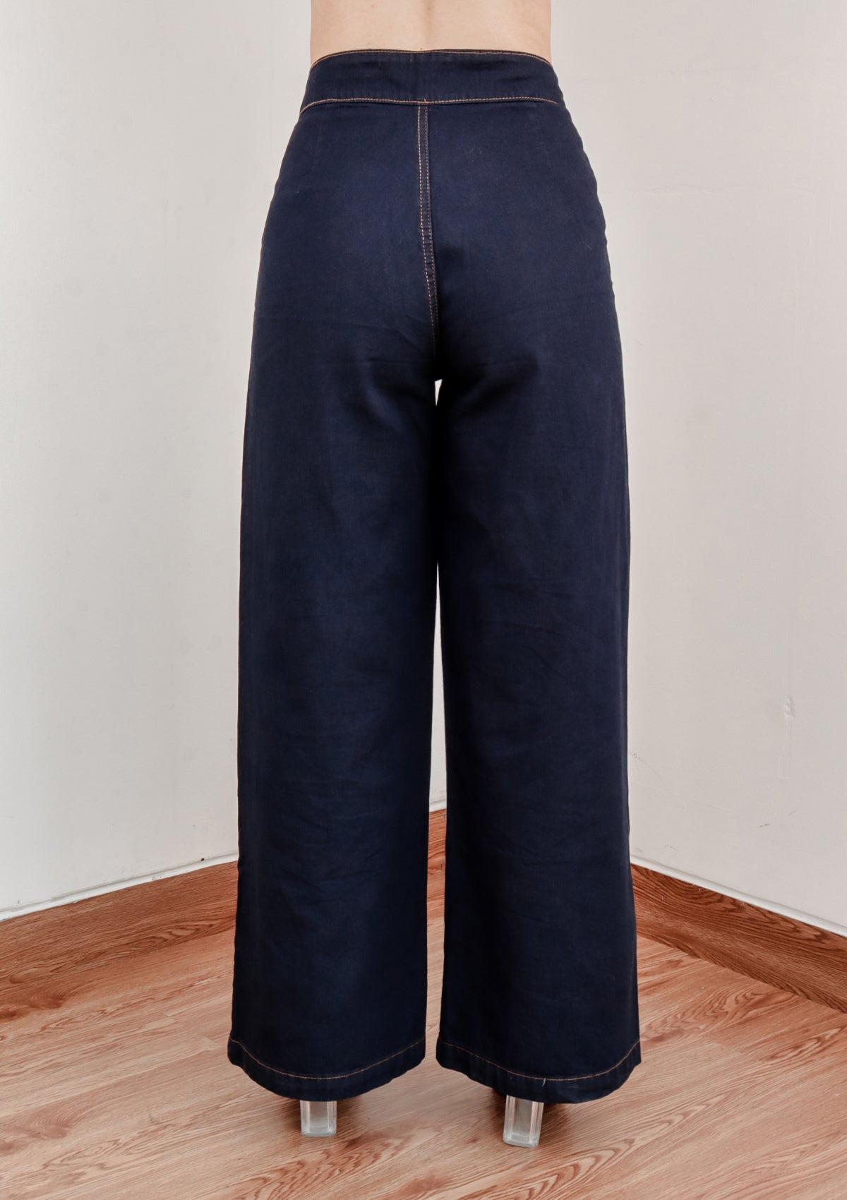 PANTALON PALAZO DENIM
